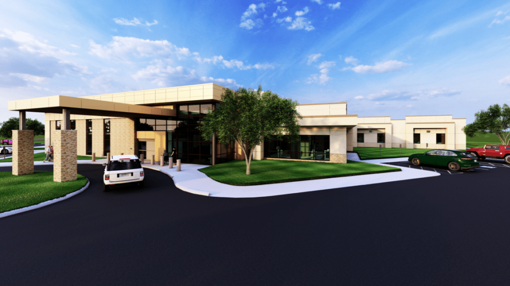 Exalt Health hospital built by Catamount|Freese Johnson JV, LLC