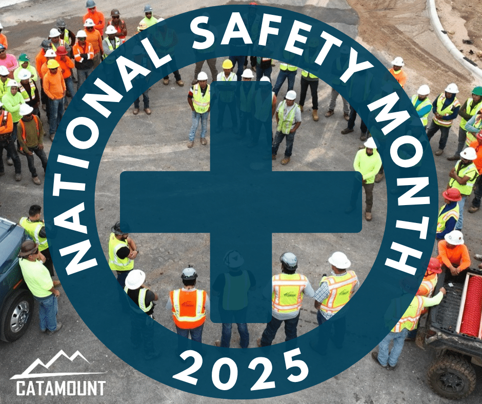 2025 National Safety Month decorative graphic
