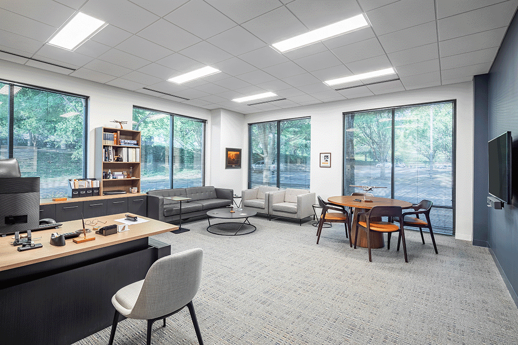 Tenant improvement construction, Old Republic Aerospace, senior management office