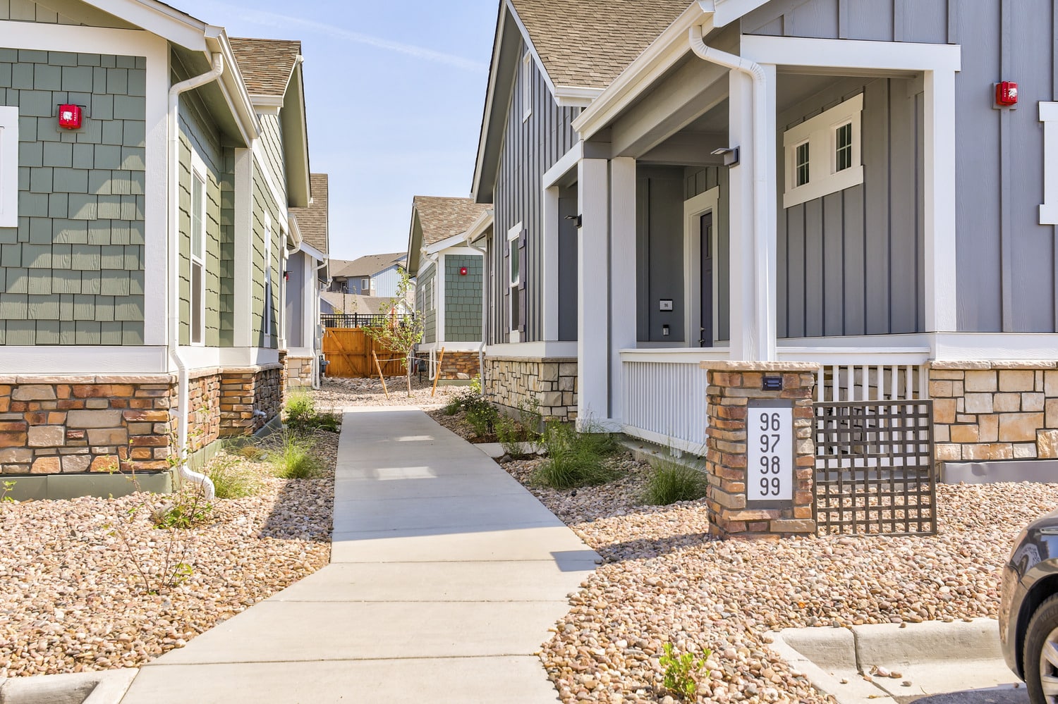 Build-to-rent units.